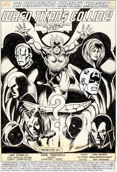 Jim Starlin Art Price Guide Sell My Comic Art