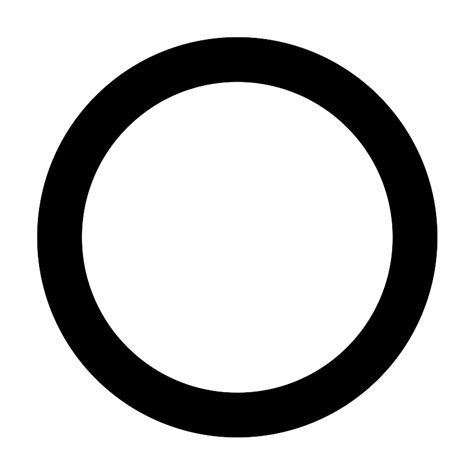 Circle Bold Vector Svg Icon Svg Repo