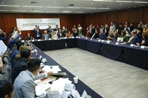 Coordinación De Comunicación Social Reunión De Las Comisiones Unidas