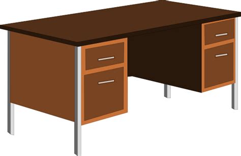 Office Desk Clip Art at Clker.com - vector clip art online, royalty ...