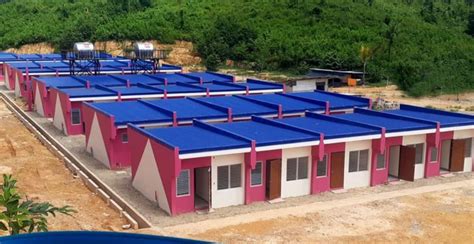 DPWH-Palawan completes temporary shelters for Typhoon Odette victims in ...