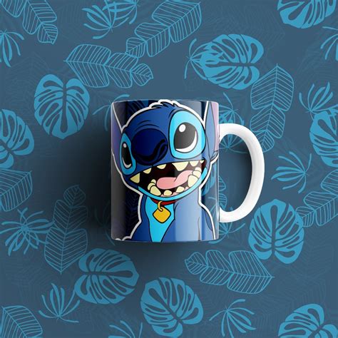 Plantillas Para Tazas Lilo Y Stitch Pack Sublimacion Km Dise O