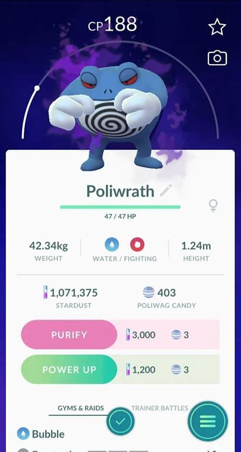 Poliwrath Evolution Chart