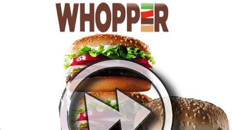 Burger King Whopper Ad But It Gets 05x Faster When The Guy Says