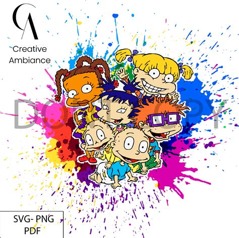 Rugrats Png Rugrats Svg Colorful Rugrats Rugrats Png For Etsy New Zealand Sexiezpix Web Porn