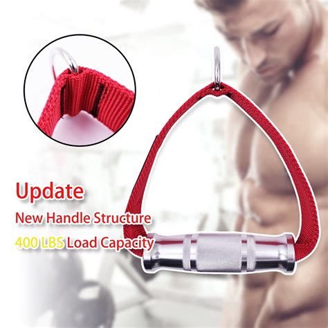 Super Heavy Duty Metal Gym Handles For Cable Machine Lat Pulldown System Workout Ebay