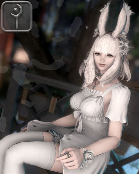 𝓔𝓿𝓪 على تويتر White mage Bun FF14 FinalFantasyXIV FFXIV