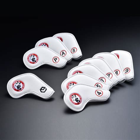 EPON Iron Head Covers White – Epon Golf USA