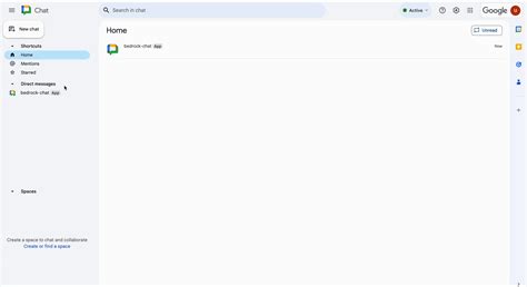 Create a generative AI–powered custom Google Chat application using Amazon Bedrock