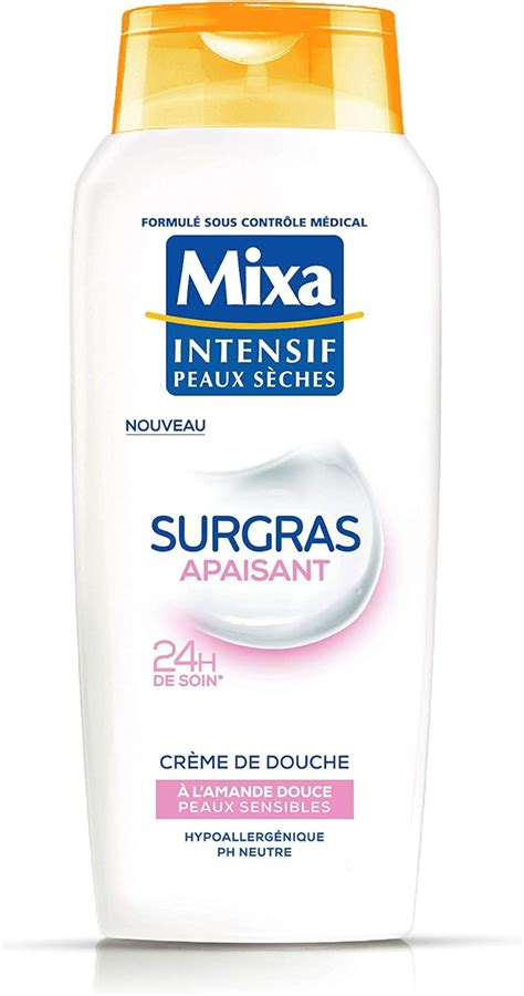 Mixa Intensif Peaux Sèches Crème de Douche Surgras Apaisant 250 ml