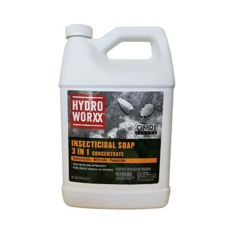 Hydroworxx Insecticidal Soap 3 In 1 Conc Gallon