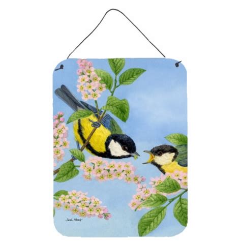 Carolines Treasures Asa Ds Eurasian Blue Tits Birds Wall Or Door