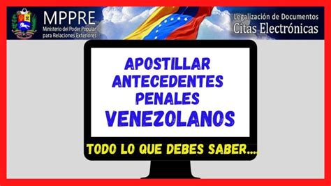 Todo lo que necesitas saber sobre la legalización de antecedentes