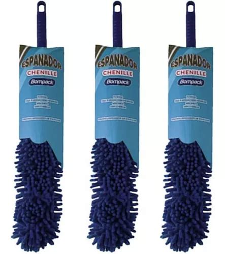 Espanador De P Flex Vel Chenille Bompack Kit Unidades Parcelamento