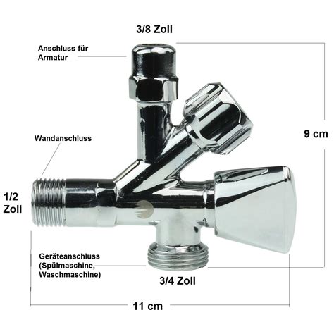 Anschluss F R Sp Lmaschine Und Waschmaschine