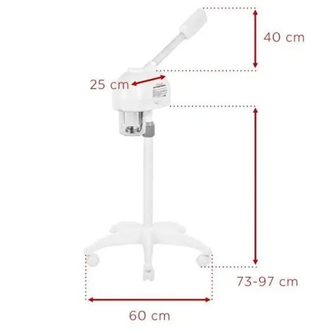 Vaporizzatore Ozono Cromoterapia Con Stativo Pulizia Viso Estetista