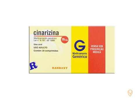 Para Que Serve A Cinarizina - Bula do Cinarizina 75mg 30 Comprimidos | CliniGuia