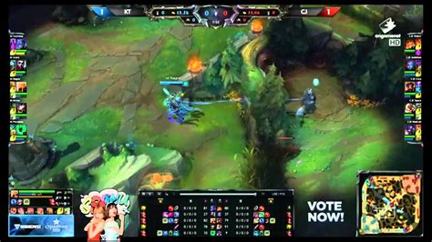 CJ Entus Vs KT Rolster Game 3 League Of Legends LCK Summer 2015 W8D3