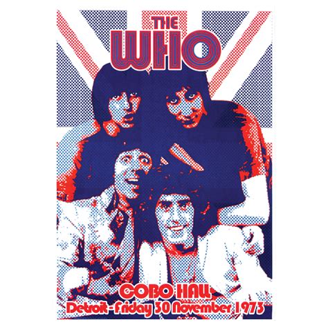 The Who Poster - Retro Progression