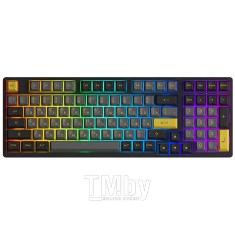 Купить клавиатура Akko 3098B Black & Gold 1561227 (Akko CS Jelly Pink ...