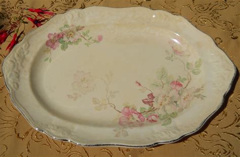 TST Co. Platter 1930s Platter Vintage Platter Taylor Smith