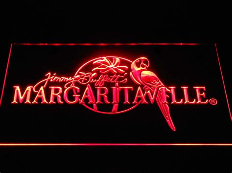 Jimmy Buffett's Margaritaville LED Neon Sign | SafeSpecial