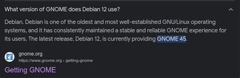 Just installed debian 12, How to get GNOME 45? : r/debian