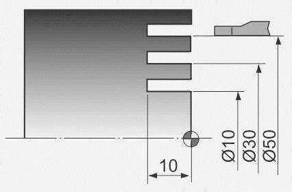 Face Grooving With G Peck Drilling Cycle Cnc Programming Tutorial