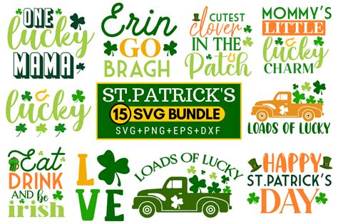 Stpatricks Svg Bundlepatricks Day Svg Graphic By Craftsvg · Creative Fabrica