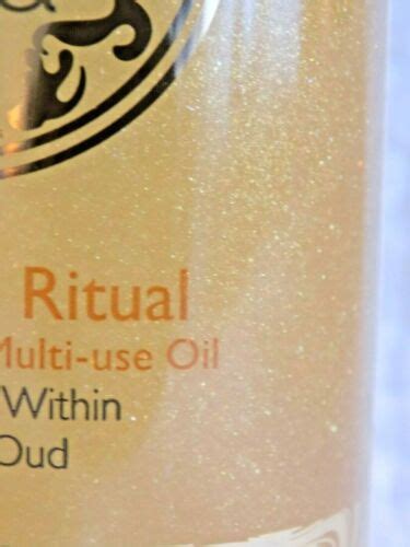 Avon Planet Spa Radiance Ritual Gold Oud Body Bath Hair Oil