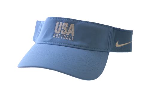 Usa Softball Powder Blue Nike Visor Usa Softball Store