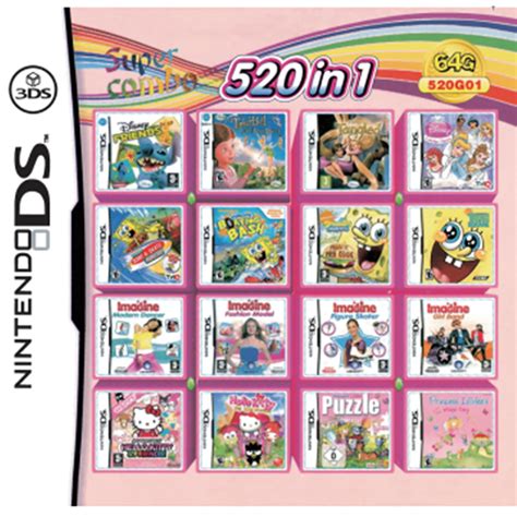 Super Combo Multicart For Nintendo Ds In Game India Ubuy