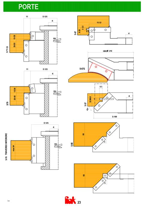 5 79 GRUPPO PER BATTUTE PORTE E PORTONCINI Frese Per Legno Finktools