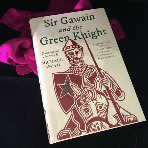 sir gawain   green knight author signed book