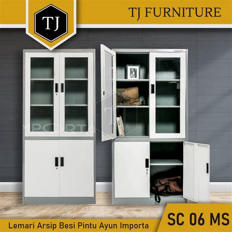 Jual Importa Loker Besi Lemari Arsip Kabinet Kantor Besi 2 Pintu