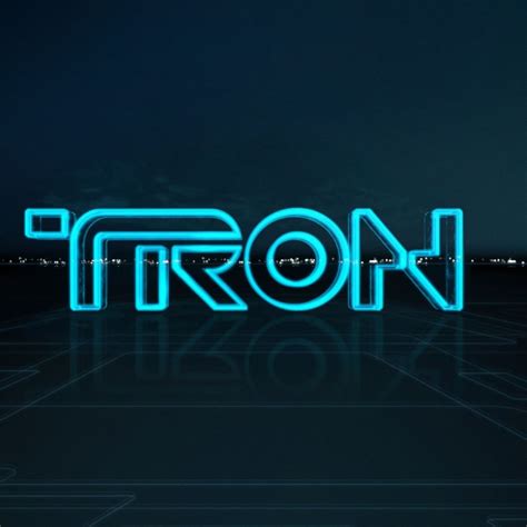 Tron Logo iPad Wallpapers Free Download