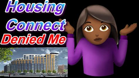 🏘😰nyc Housing Connect Rejected My Application For An Apartment😰🏘 Youtube