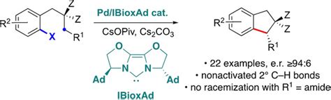 Palladium 0 ‐catalyzed Enantioselective Intramolecular Arylation Of Enantiotopic Secondary C−h