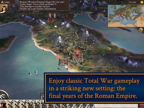 ROME Total War Barbarian Invasion Released For IPad IClarified