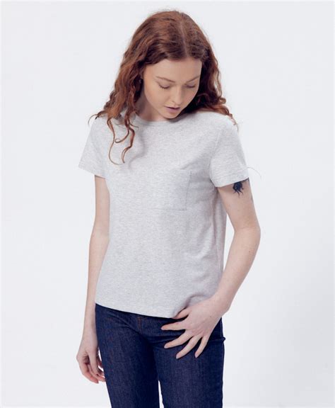 T Shirt Made In France Femme Recycl La Gentle Factory