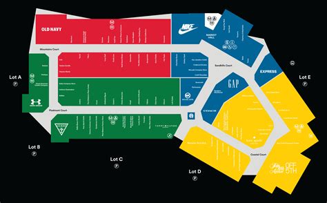 Printable Map Merrimack Outlets Fresh Allen Outlet Mall Map - Printable Map