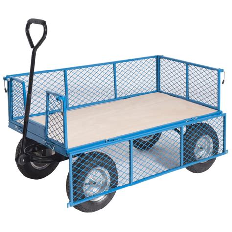 Warehouse Trolleys Platform Trucks Flatbed Trolleys With Sides