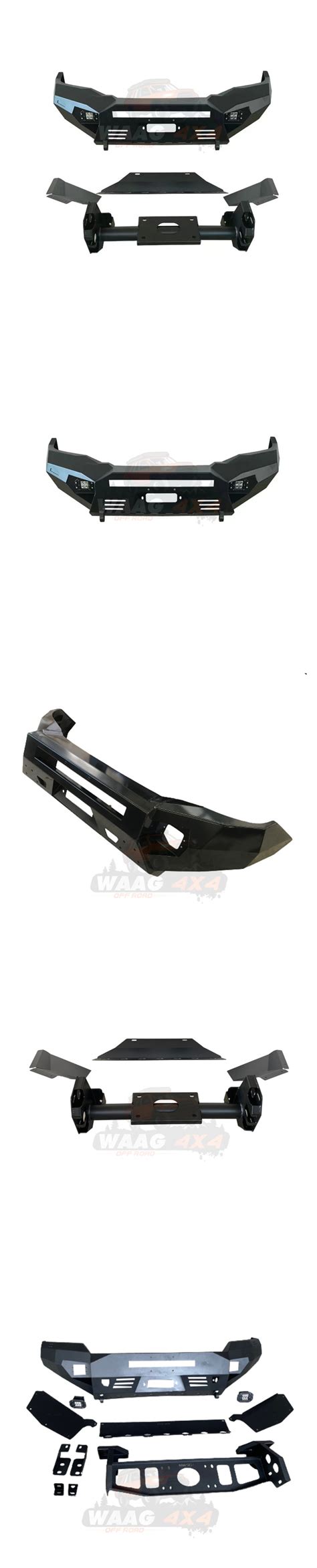 Auto Part Heavy Duty Steel Front Bumper Bull Bar For Nissan Patrol Y63