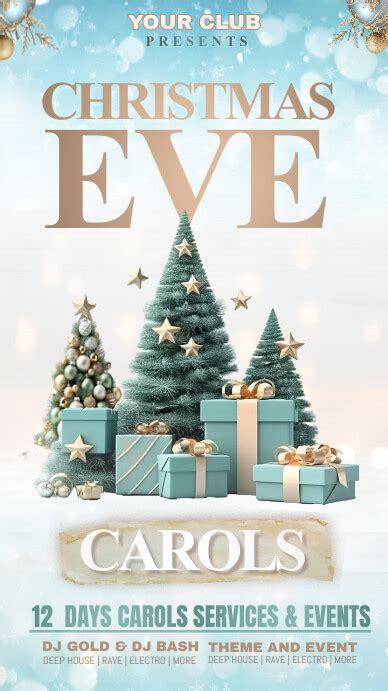 Christmas Eve Template Postermywall