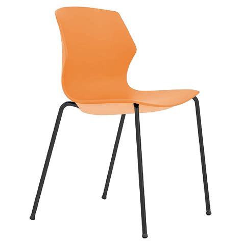 Pimlico Polypropylene Stacking Leg Meeting And Breakout Chairs From