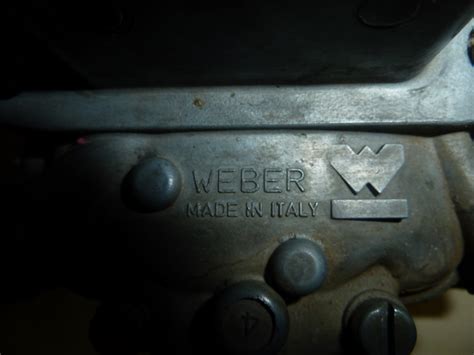 WEBER карбюратор итальянского производства — DRIVE2