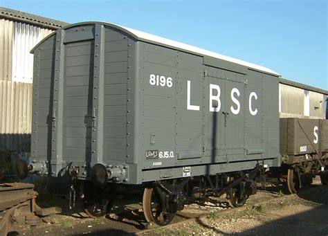 Bluebell Railway Wagons Lbscr Box Van 8196