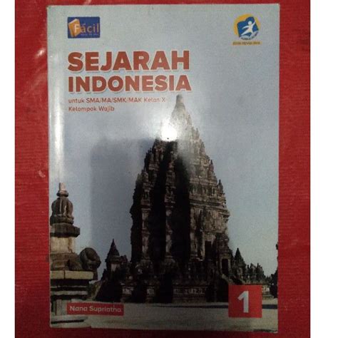 Jual Buku Sejarah Indonesia Kelas X Sma Edisi Revisi Shopee