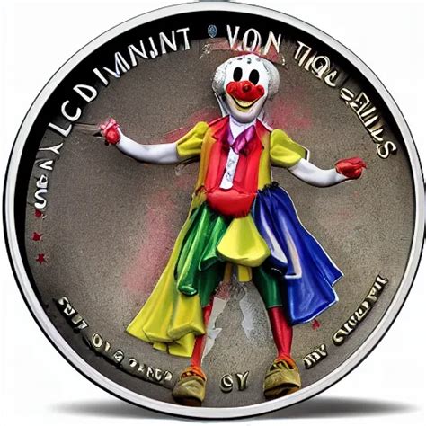 The Money Of Clowns Coin Photo Realistic Stable Diffusion Openart