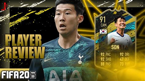 Fifa Totw Moment Son Player Review Youtube